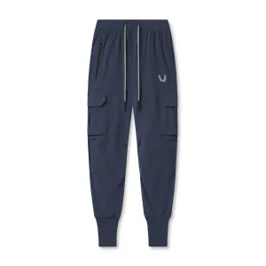 0825. Tetra-Lite™ Cargo High Rib Jogger - Navy "Reflective"