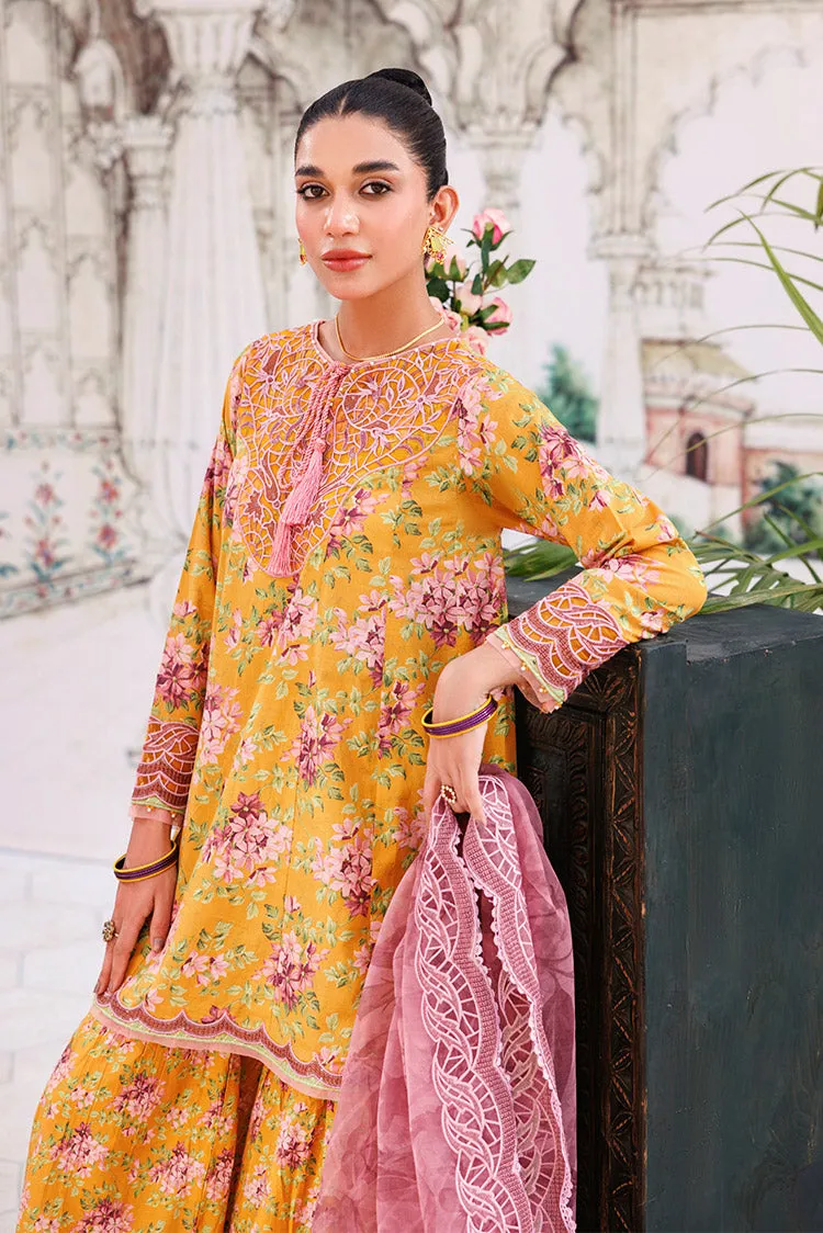 3-PC Unstitched Digital Printed Lawn Suit