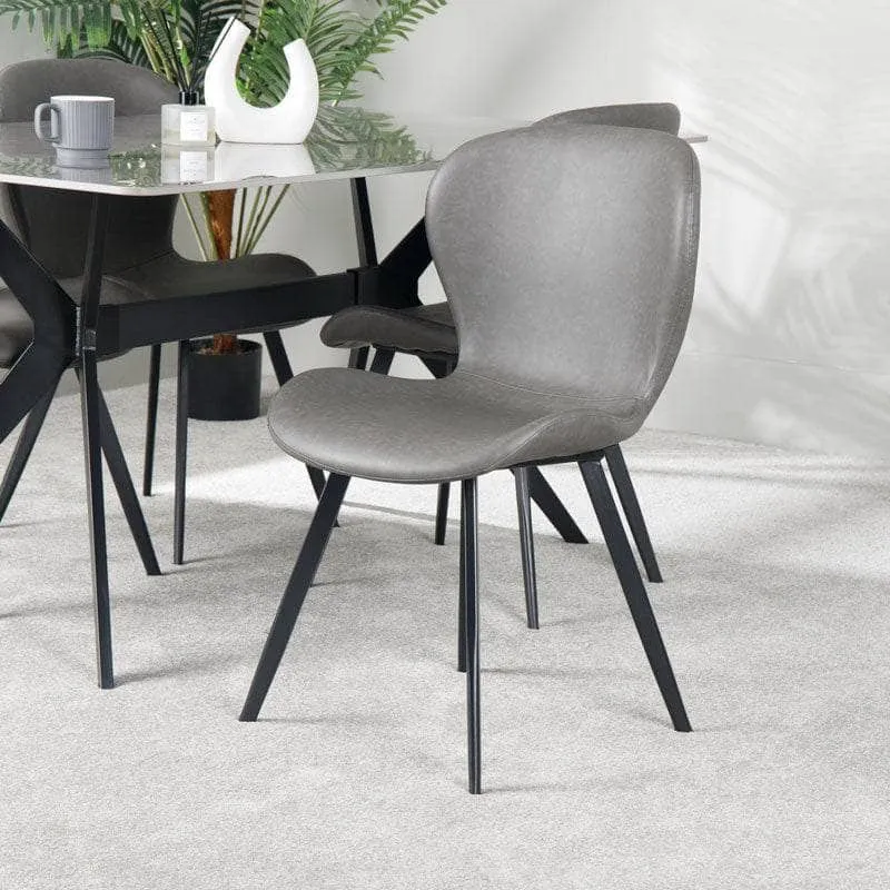 Athena Dining Chair - Grey