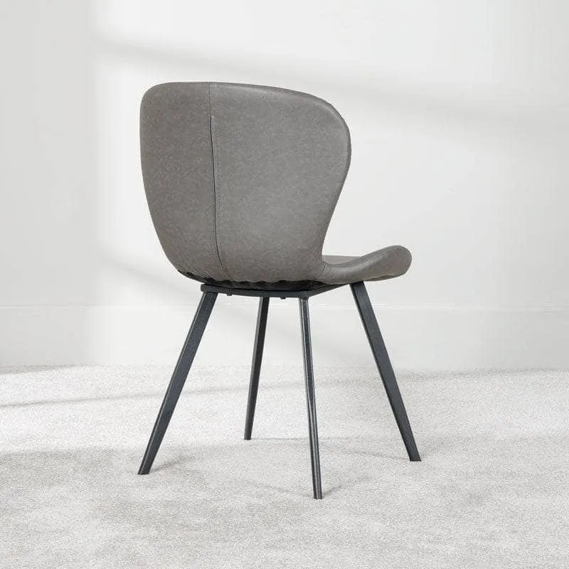 Athena Dining Chair - Grey