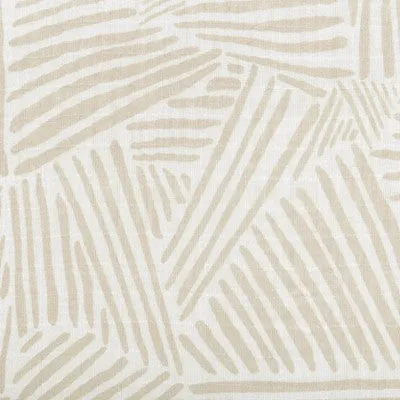 Babyletto Oat Stripe Muslin Mini Crib Sheet