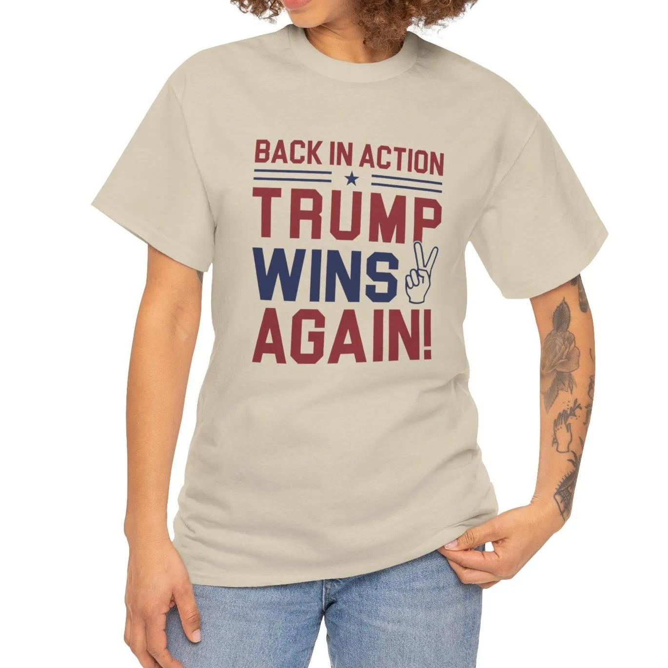 Back In Action - Trump Wins Tee