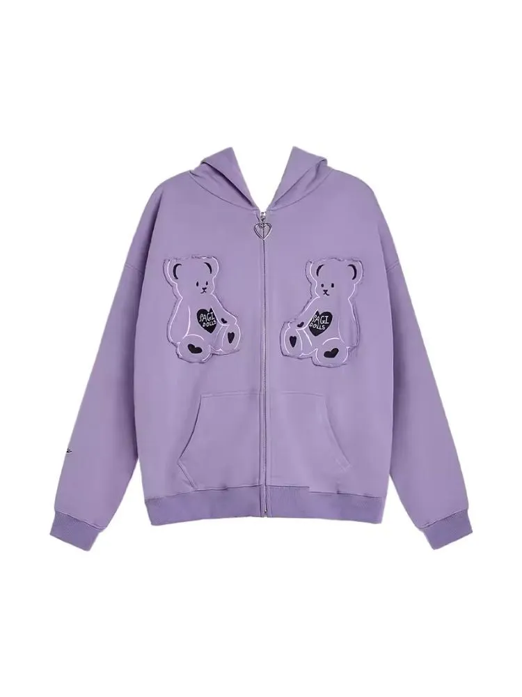 Bear Casual Hooded Sweatshirt【s0000006499】