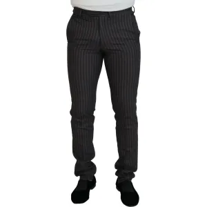 BENCIVENGA Elegant Striped Dress Pants for Men