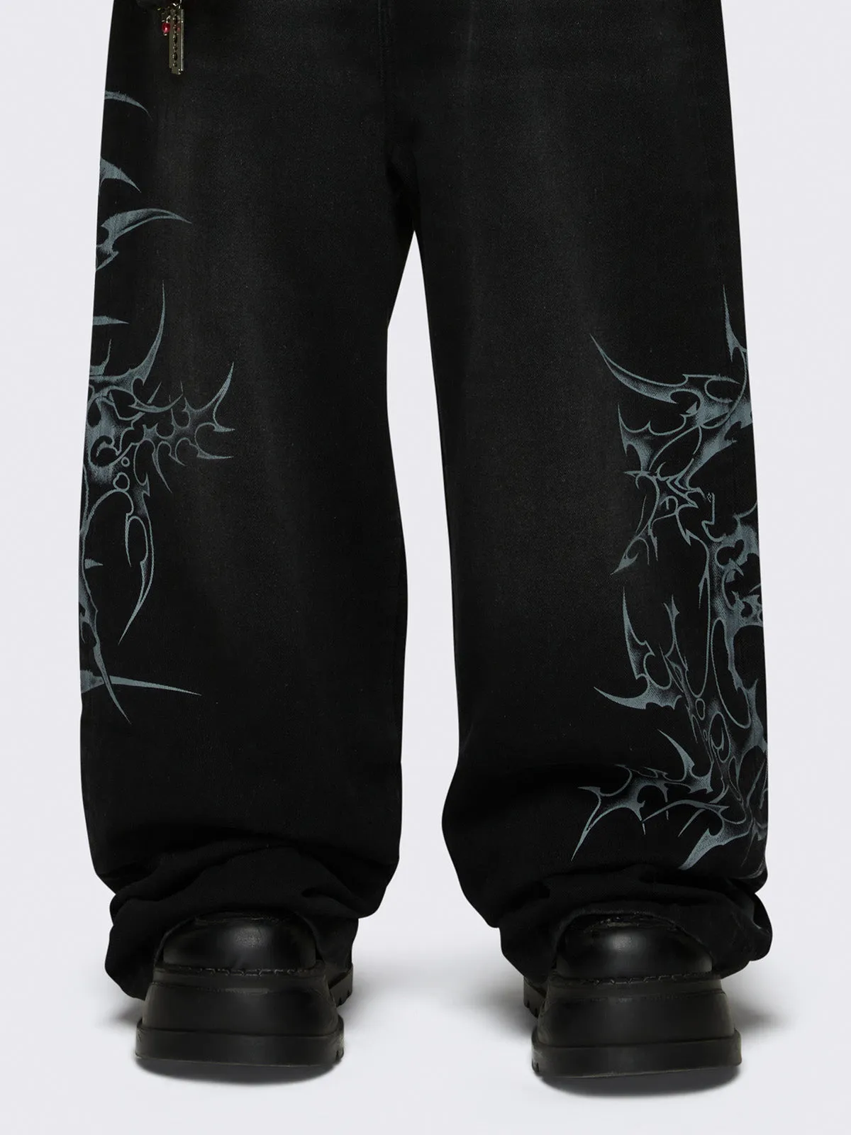 Blaze Graphic Baggy Jeans