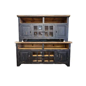 BONANZA TV CONSOLE BLACK