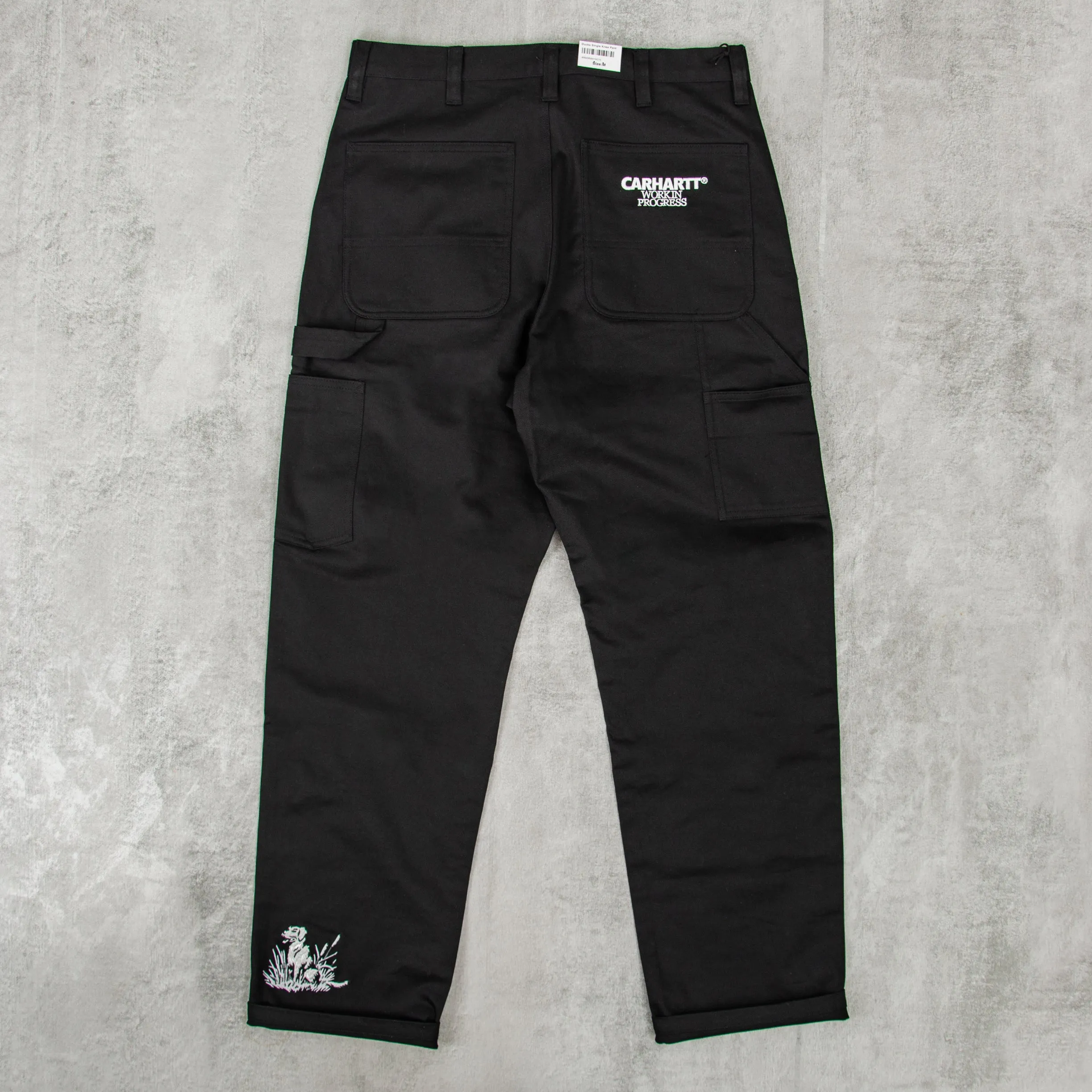 Carhartt WIP Ducks Single Knee Pant - Black