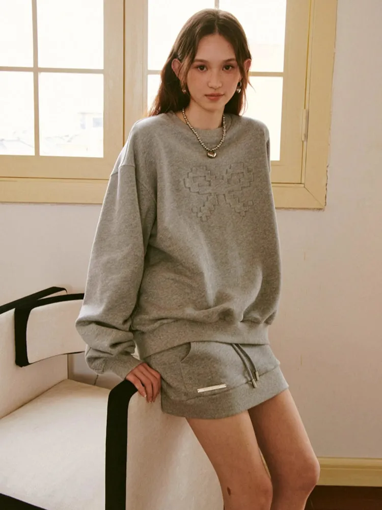 Casual sweatshirt   skirt【s0000007593】