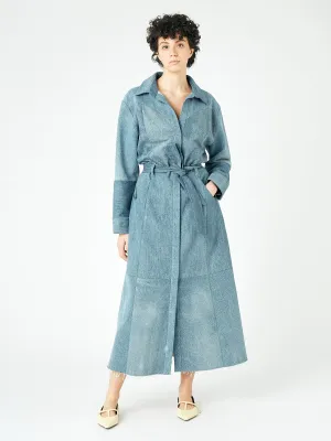 Classic Denim Dress Mid Blue