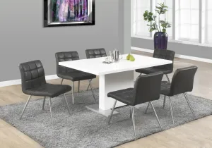 Dining Table - 35"X 60" / High Glossy White