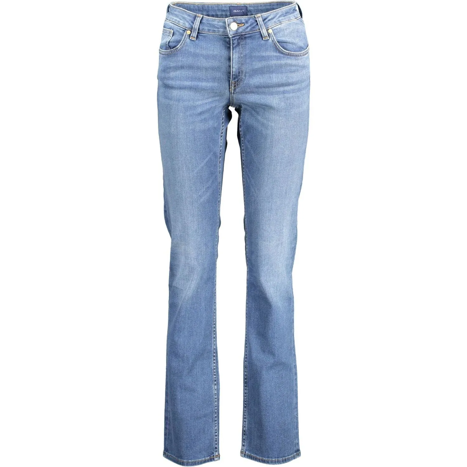 Gant Blue Cotton Women Jeans