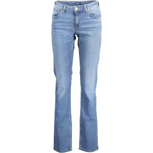 Gant Blue Cotton Women Jeans