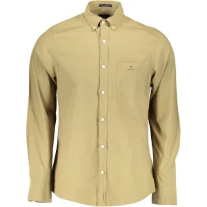 Gant Green Organic Cotton Men Shirt