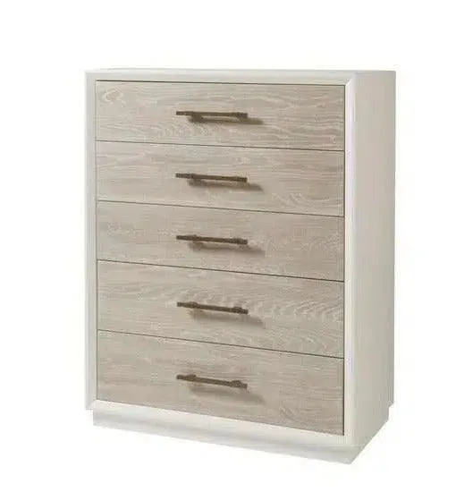 High Gloss Boca Grande Five Drawer Chest