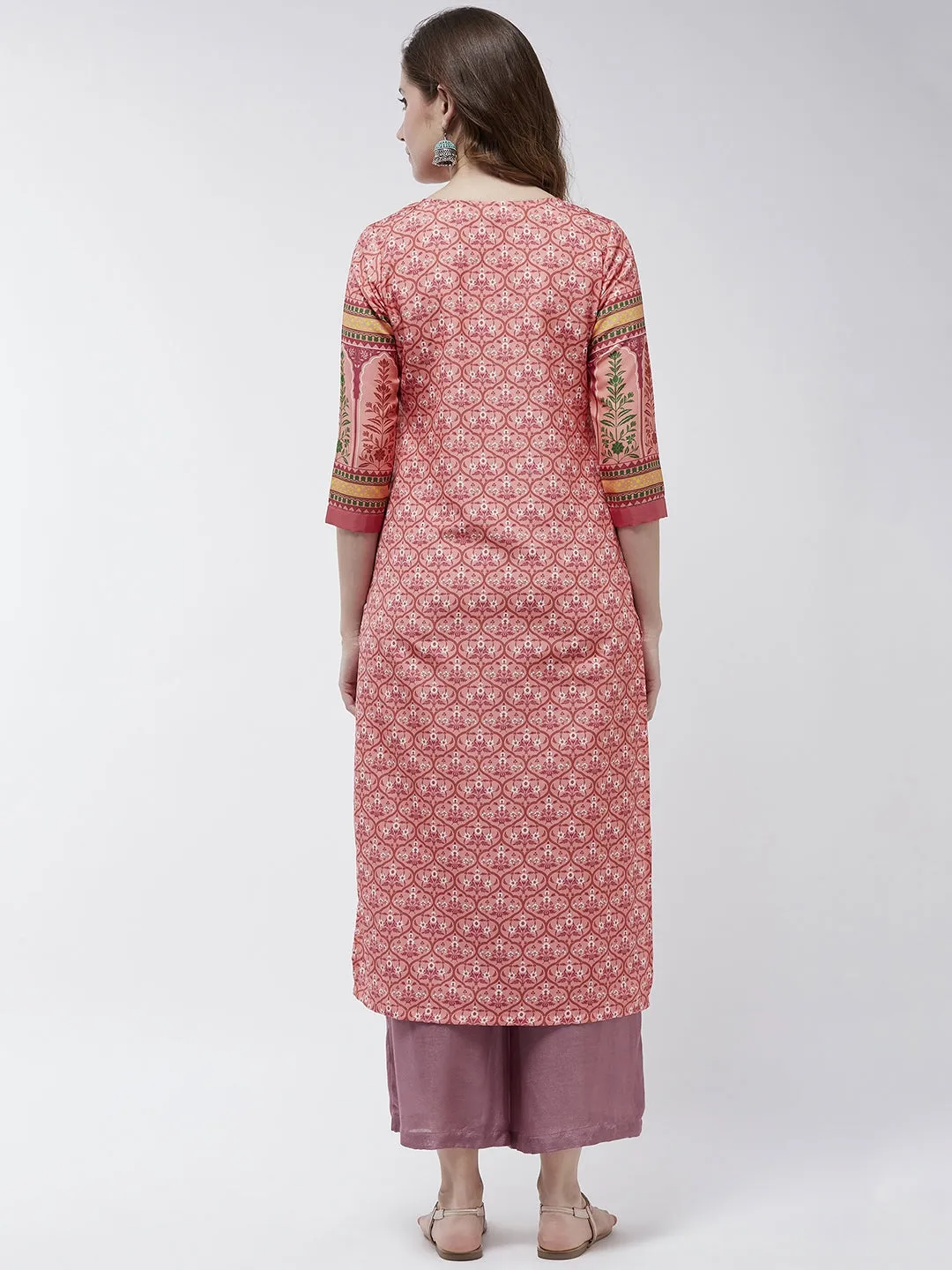 Jaipur Haat Placement Allover Kurta