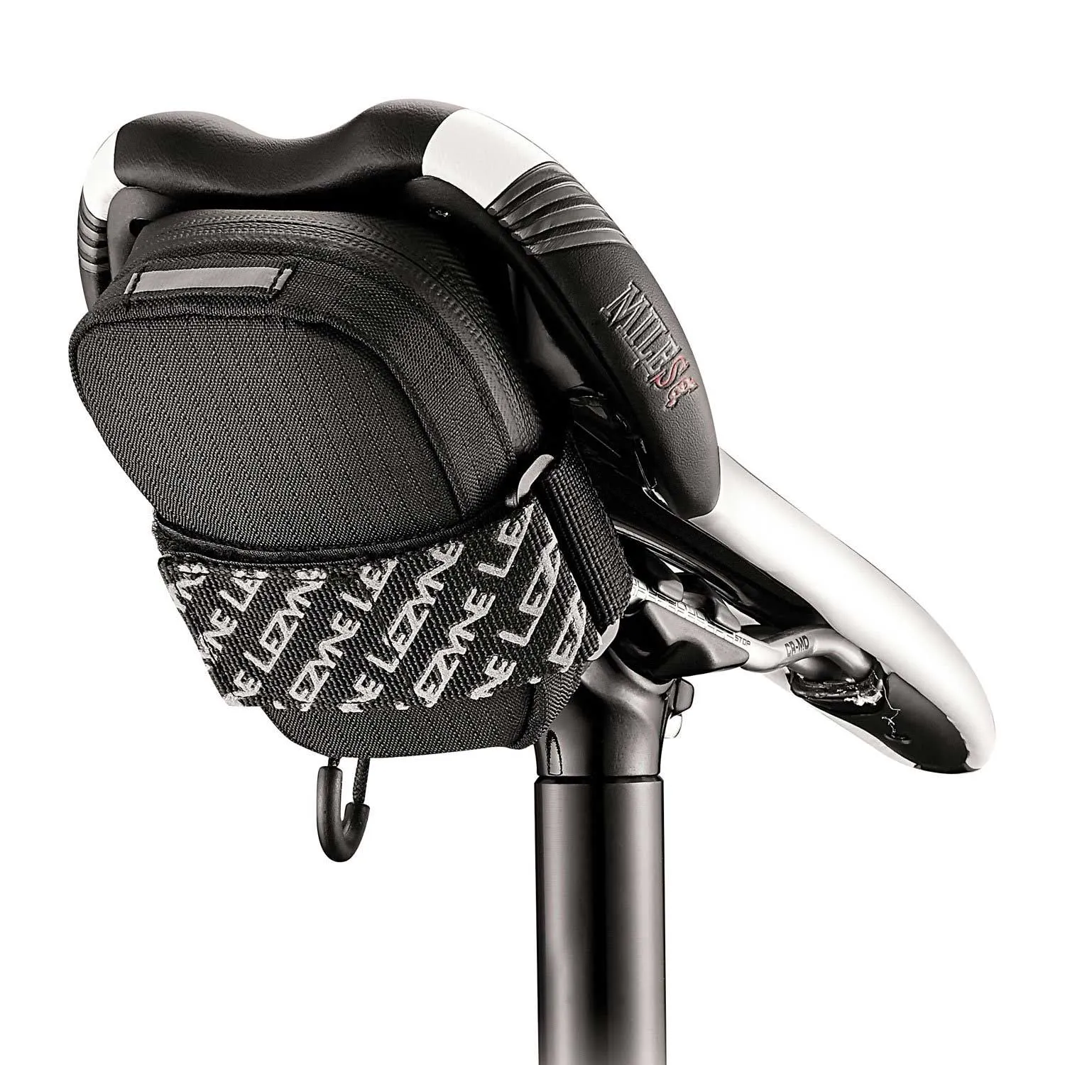 Lezyne Road Caddy Saddle Bag Single Strap Compact: Black