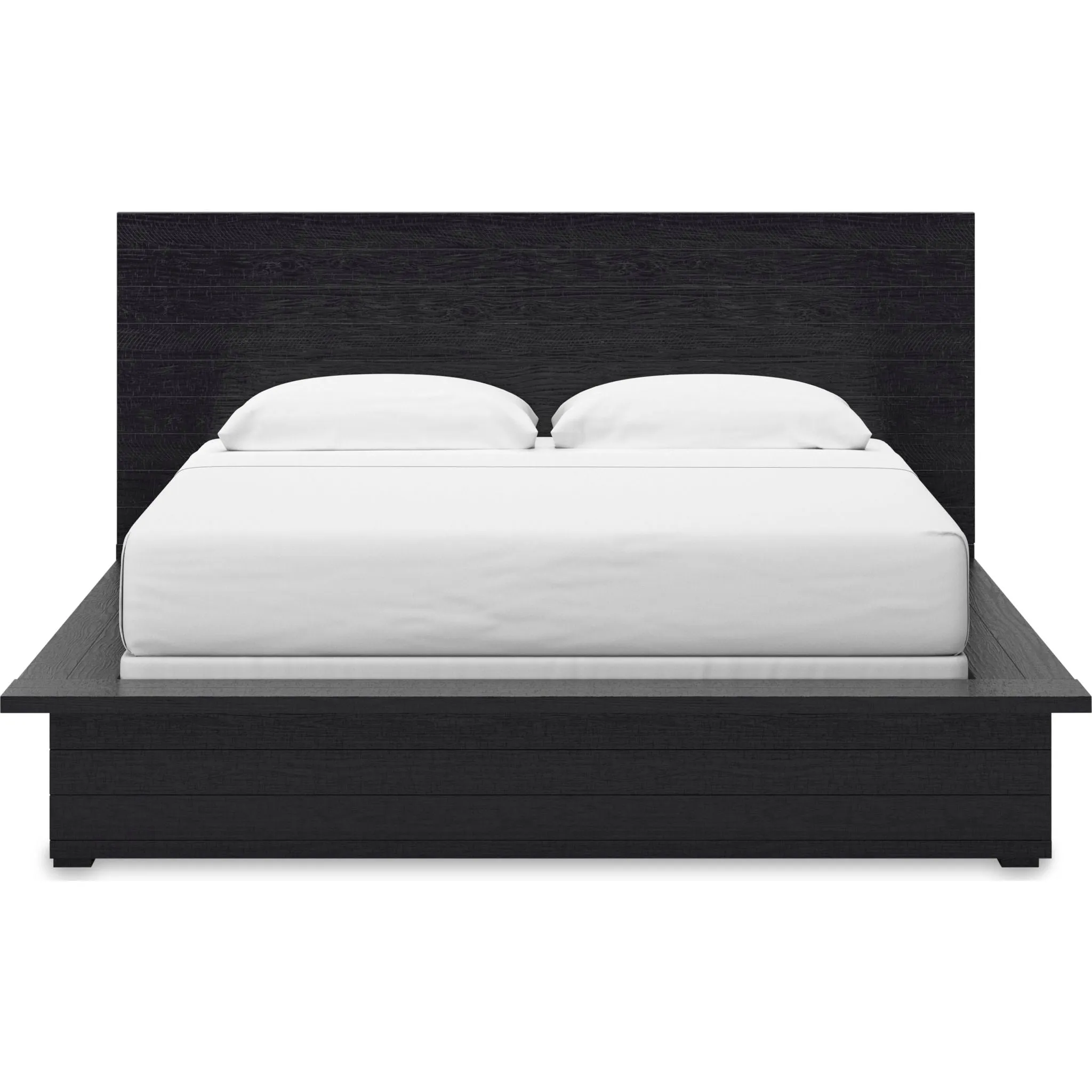 Londer-Exclusive Panel Bed - Black