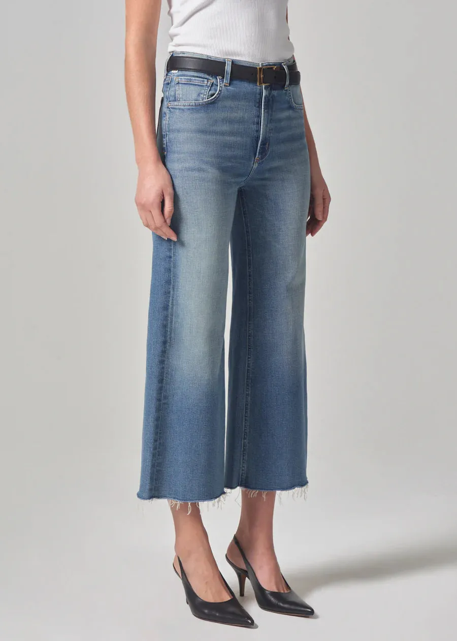 Lyra Crop Wide Leg Jean - Abliss