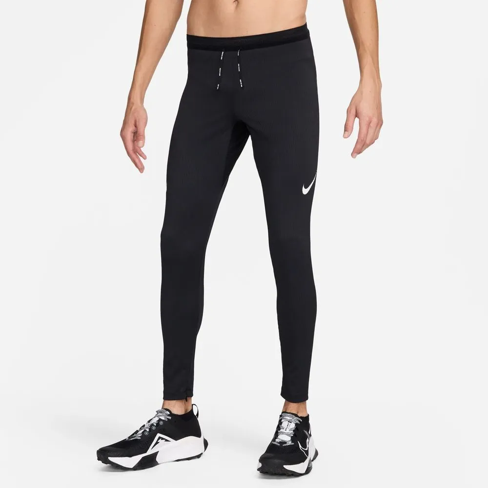 Mens Dri-FIT ADV AeroSwift Running Tights - Black