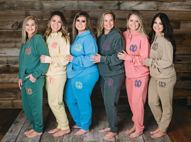 Monogrammed Jogger Set - 2021