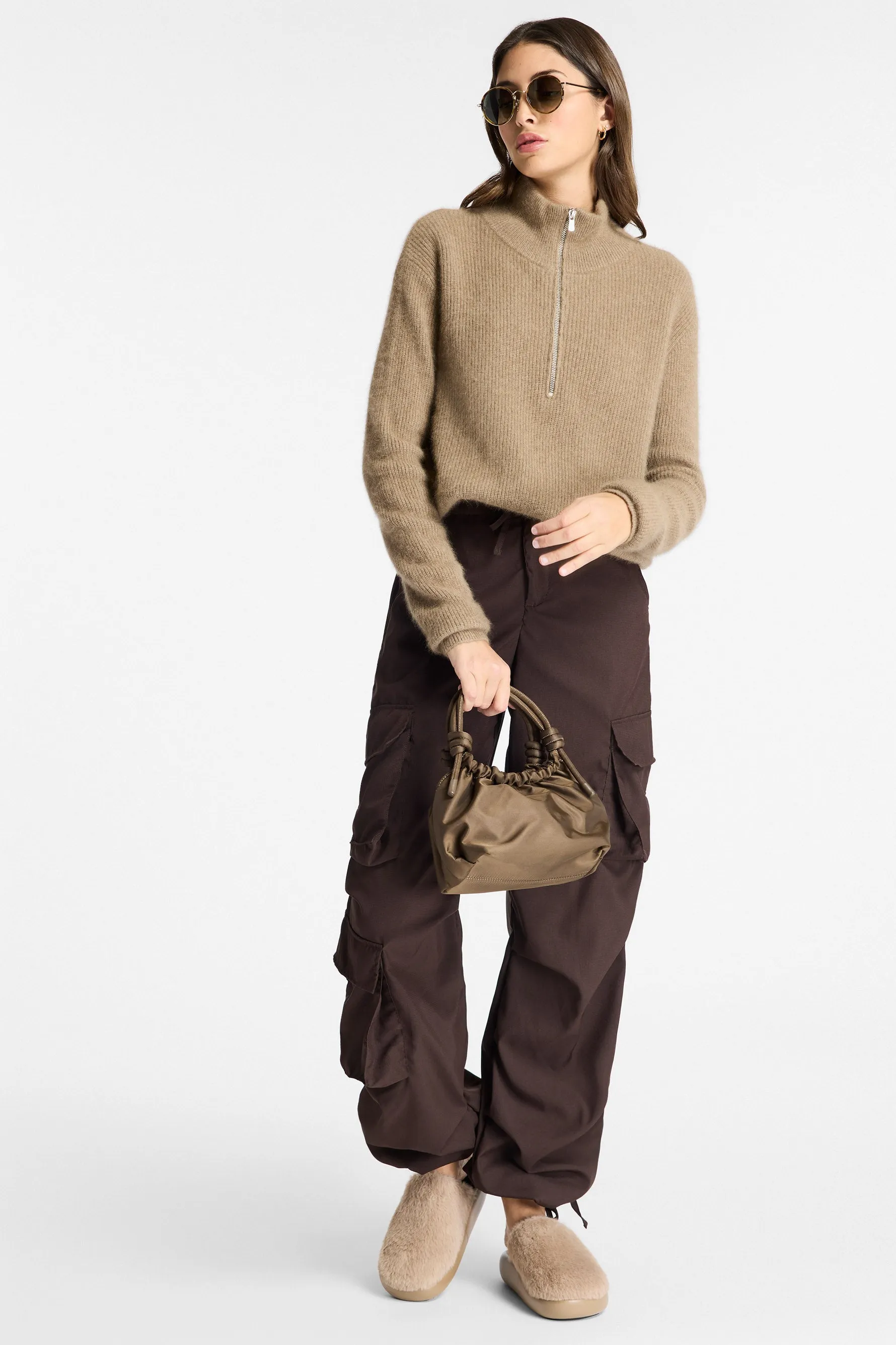 Parachute Pants - Brown