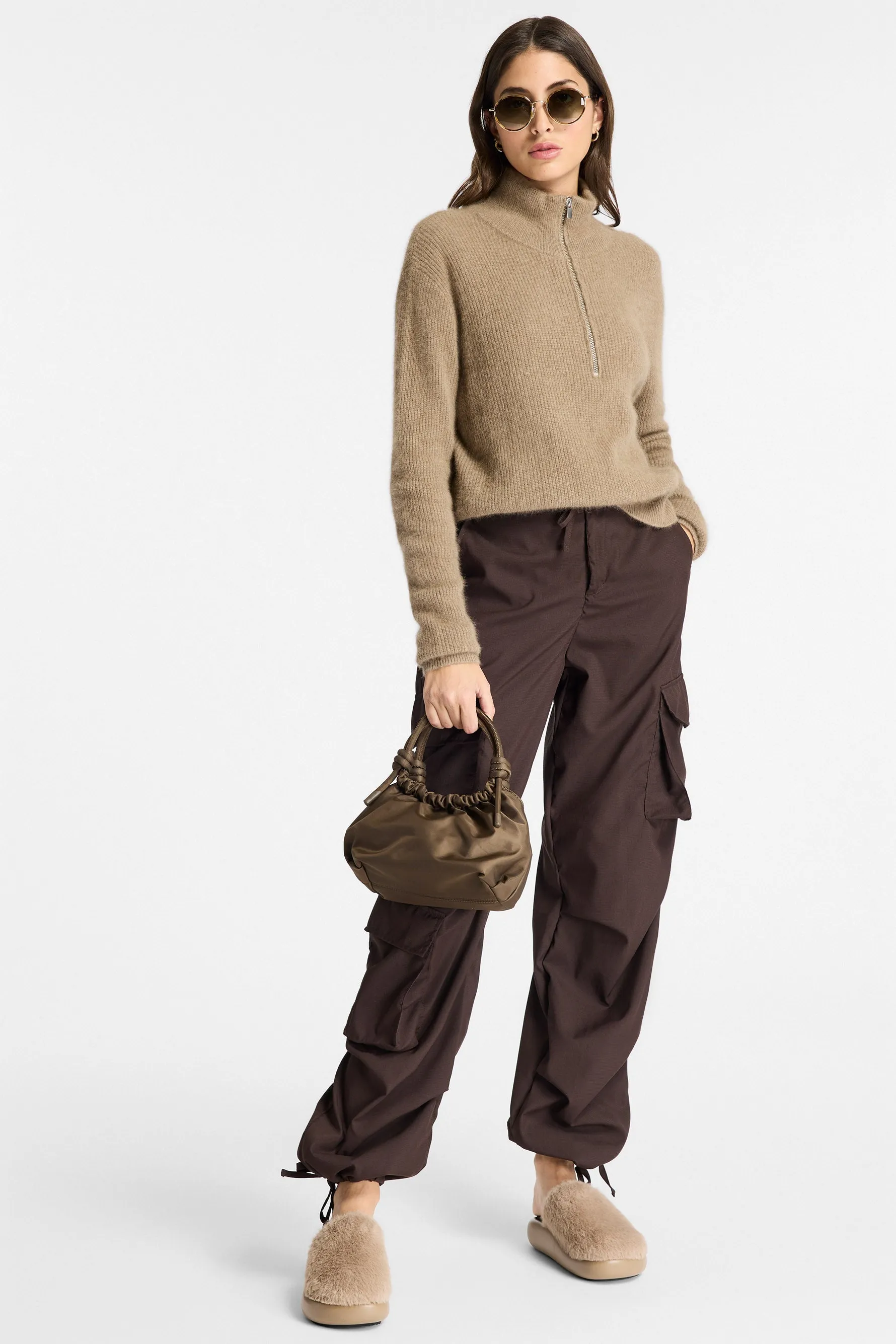 Parachute Pants - Brown