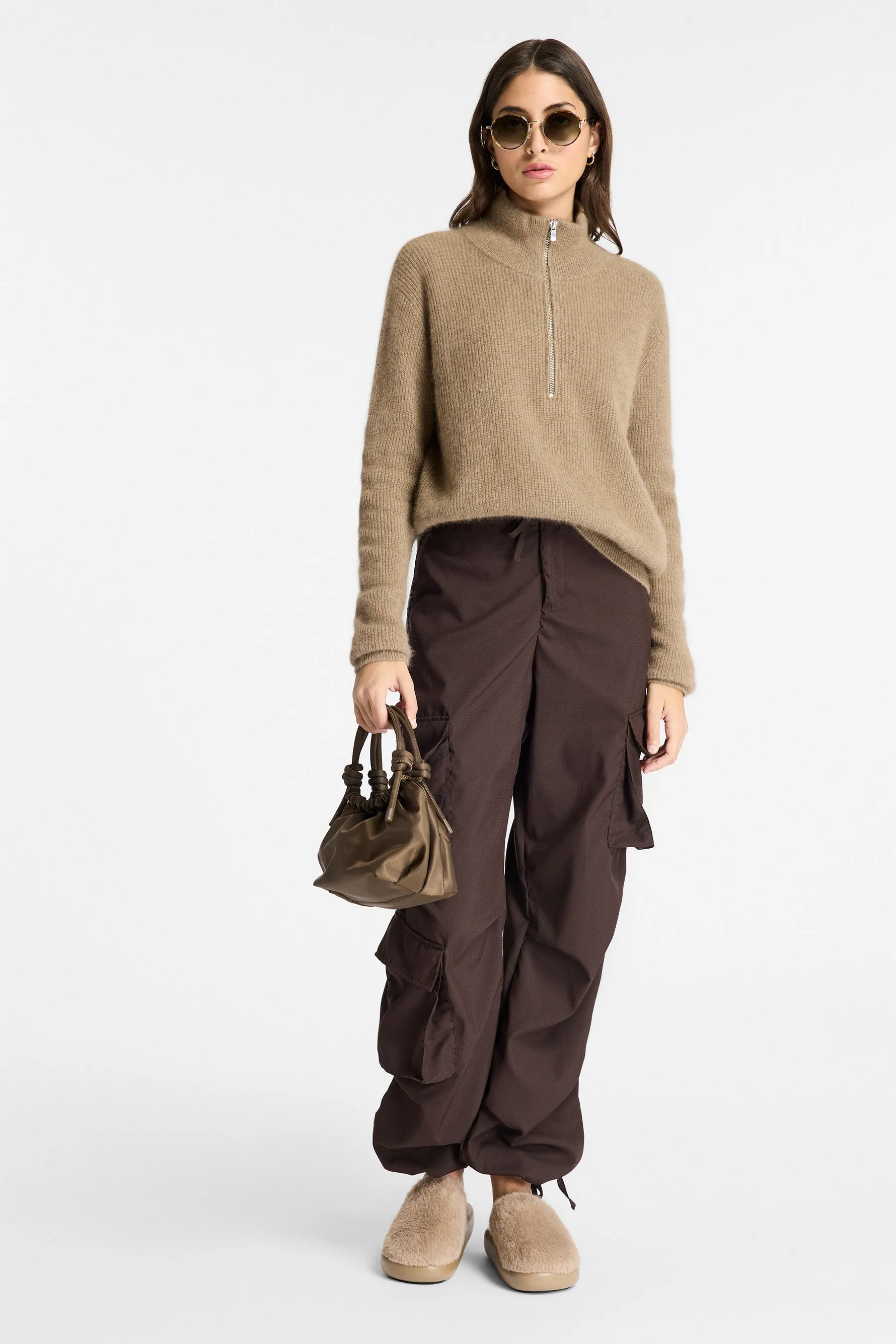 Parachute Pants - Brown