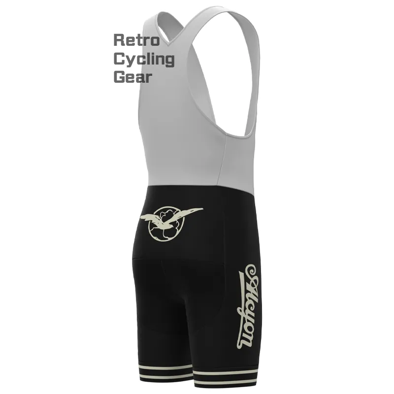 Paris Roubaix Black Retro Cycling Shorts