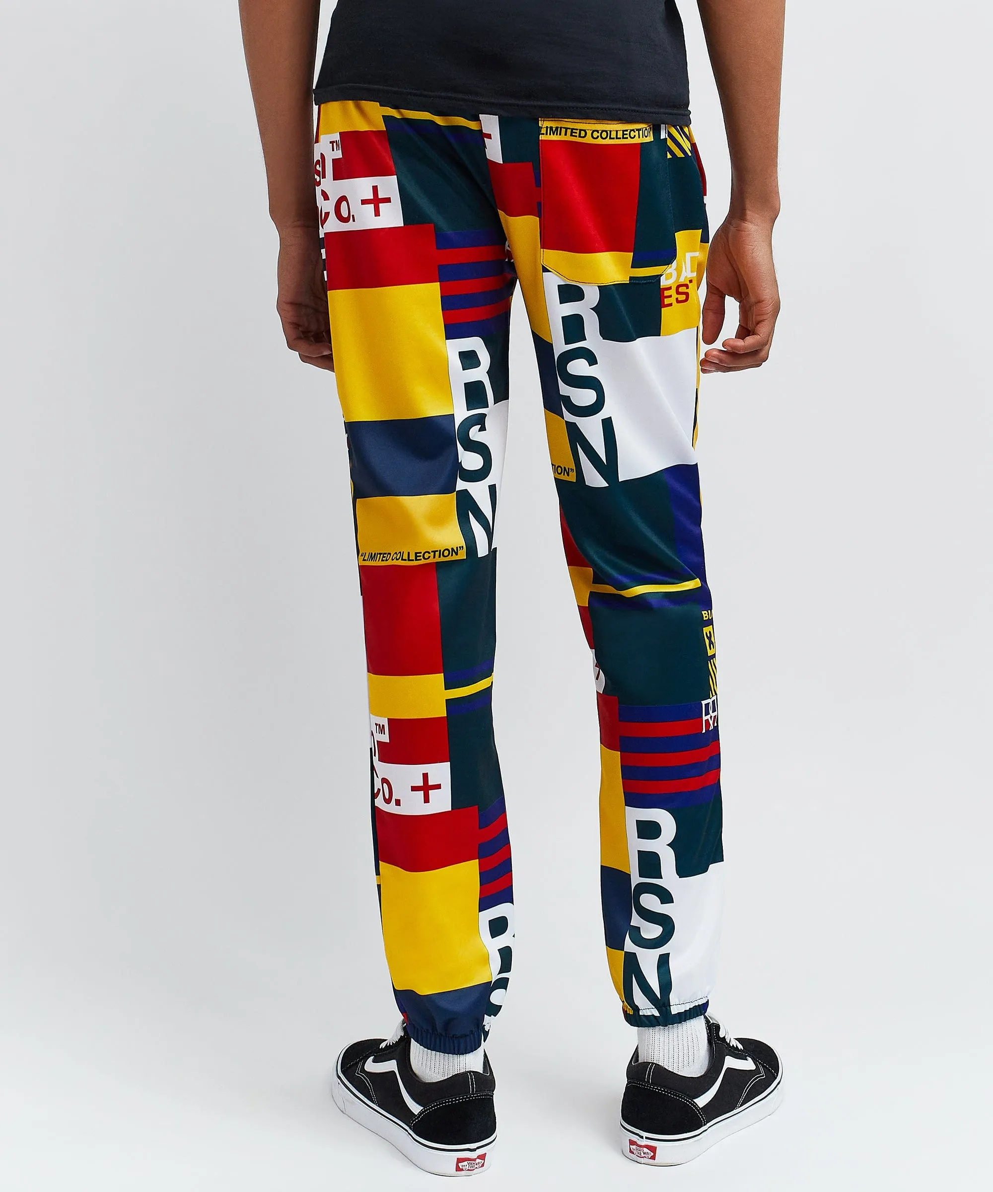 Rebel Multicolor Cuffed Jogger