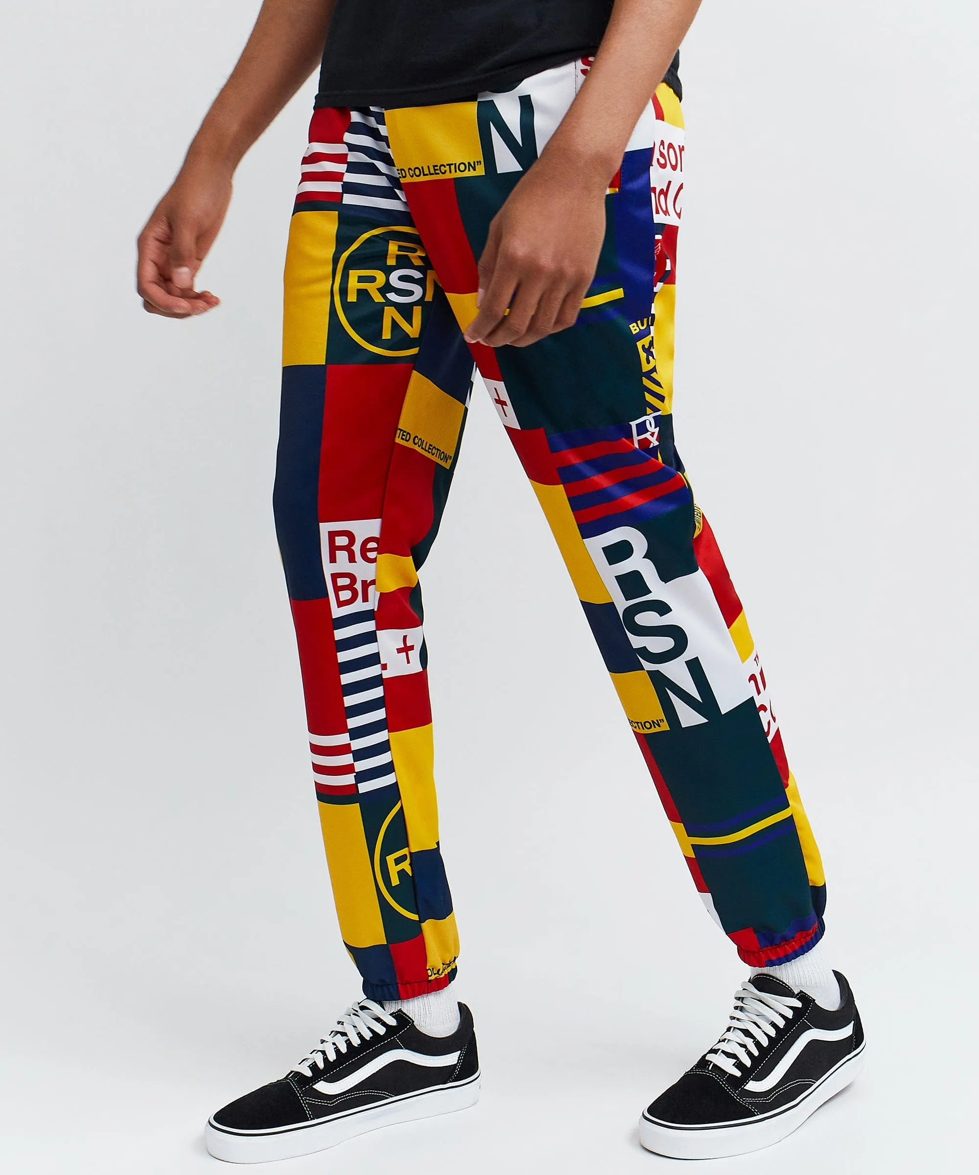 Rebel Multicolor Cuffed Jogger