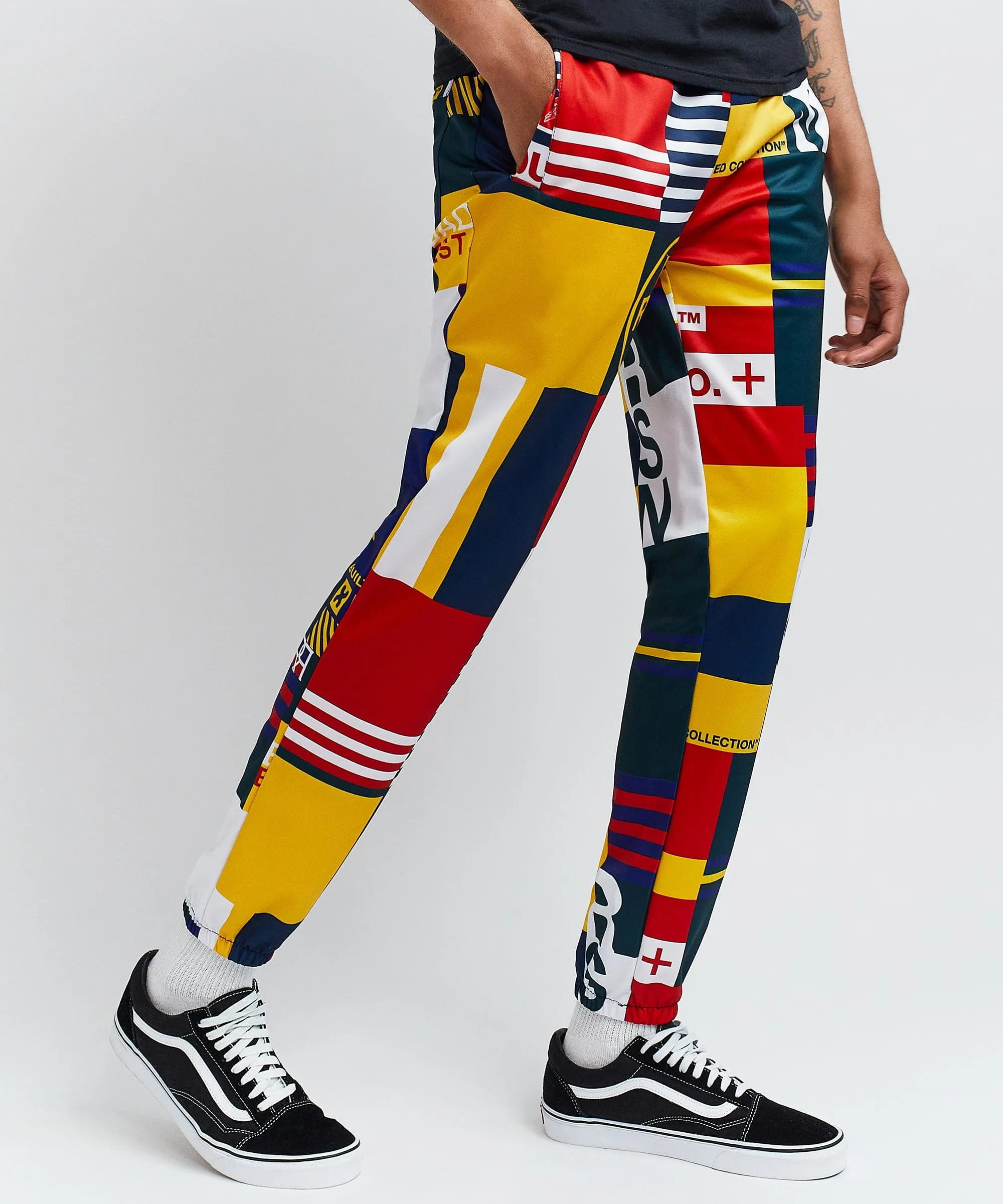 Rebel Multicolor Cuffed Jogger