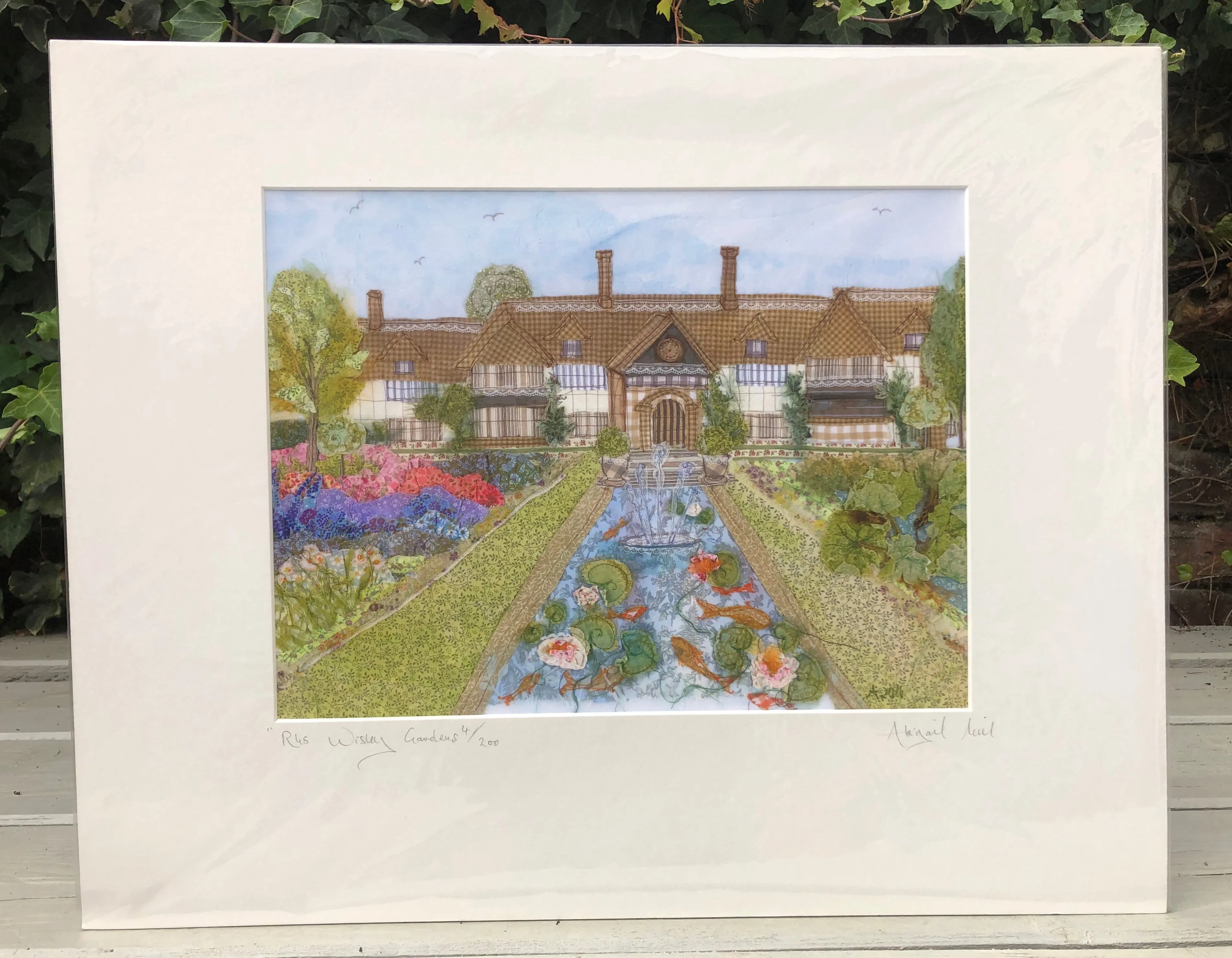 RHS Wisley Garden Giclee Print