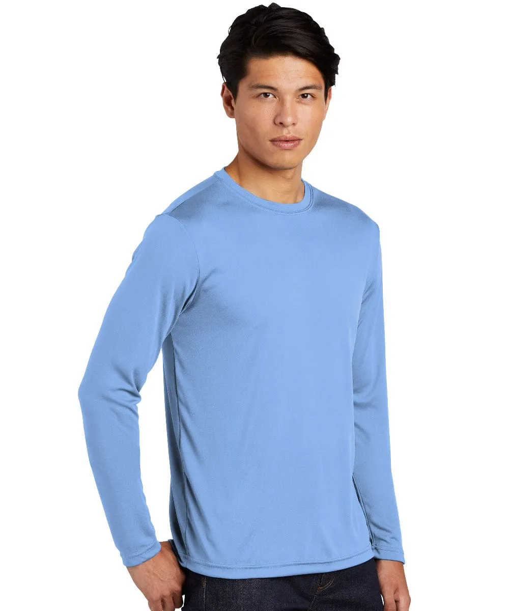 Tall Men's Long Sleeve Performance T-Shirt  - Sizes L-2XL - 4 Colors Available