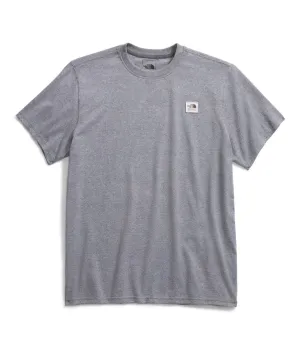 The North Face Mens Heritage Patch Heathered Short Sleeve T-Shirt