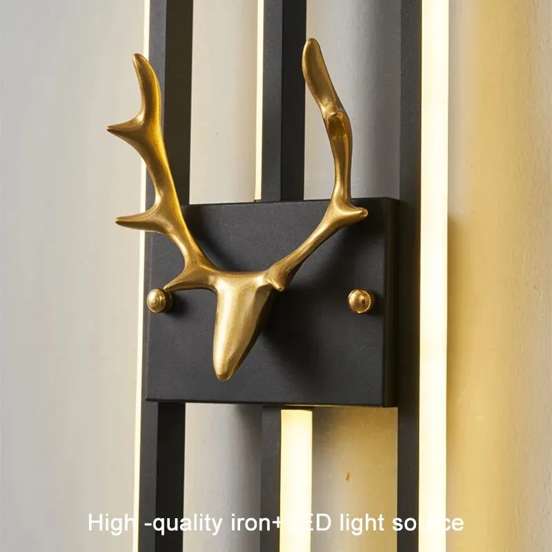 Tunnie Deer LED Wall Lamps Modern Nordic Light