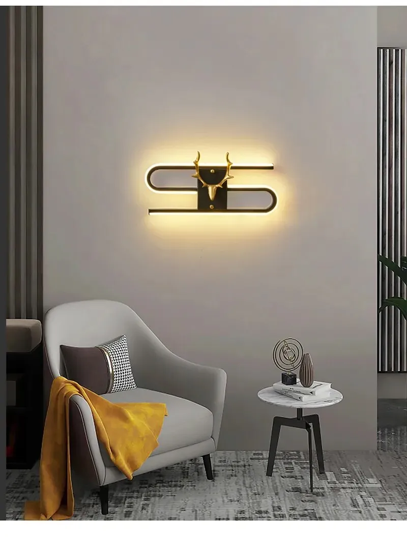 Tunnie Deer LED Wall Lamps Modern Nordic Light