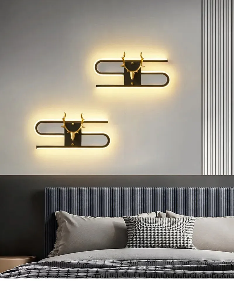 Tunnie Deer LED Wall Lamps Modern Nordic Light