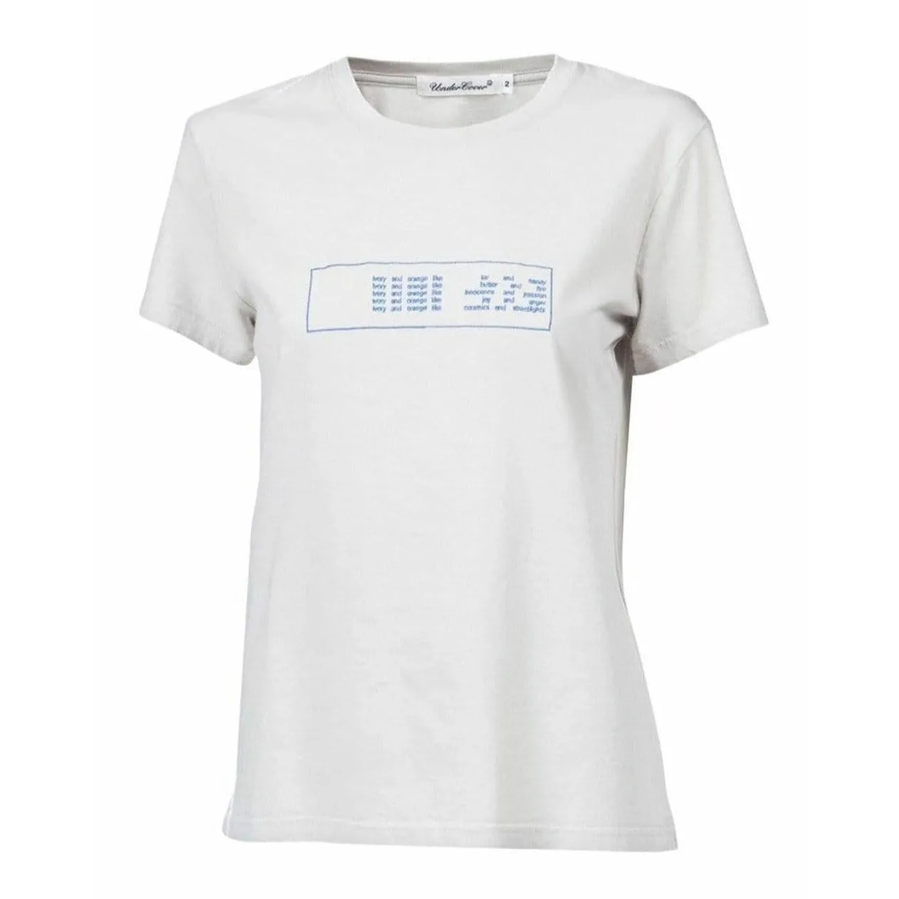 Undercover 'Less But Better' Embroidered T-Shirt