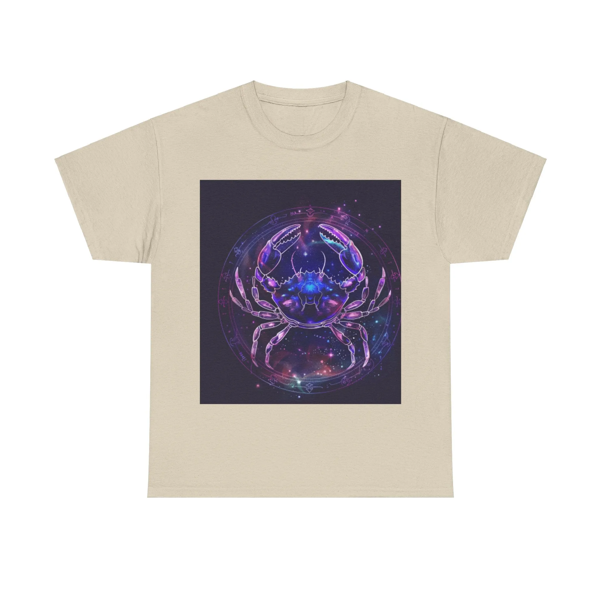 Zodiac Cancer Unisex Heavy Cotton Tee