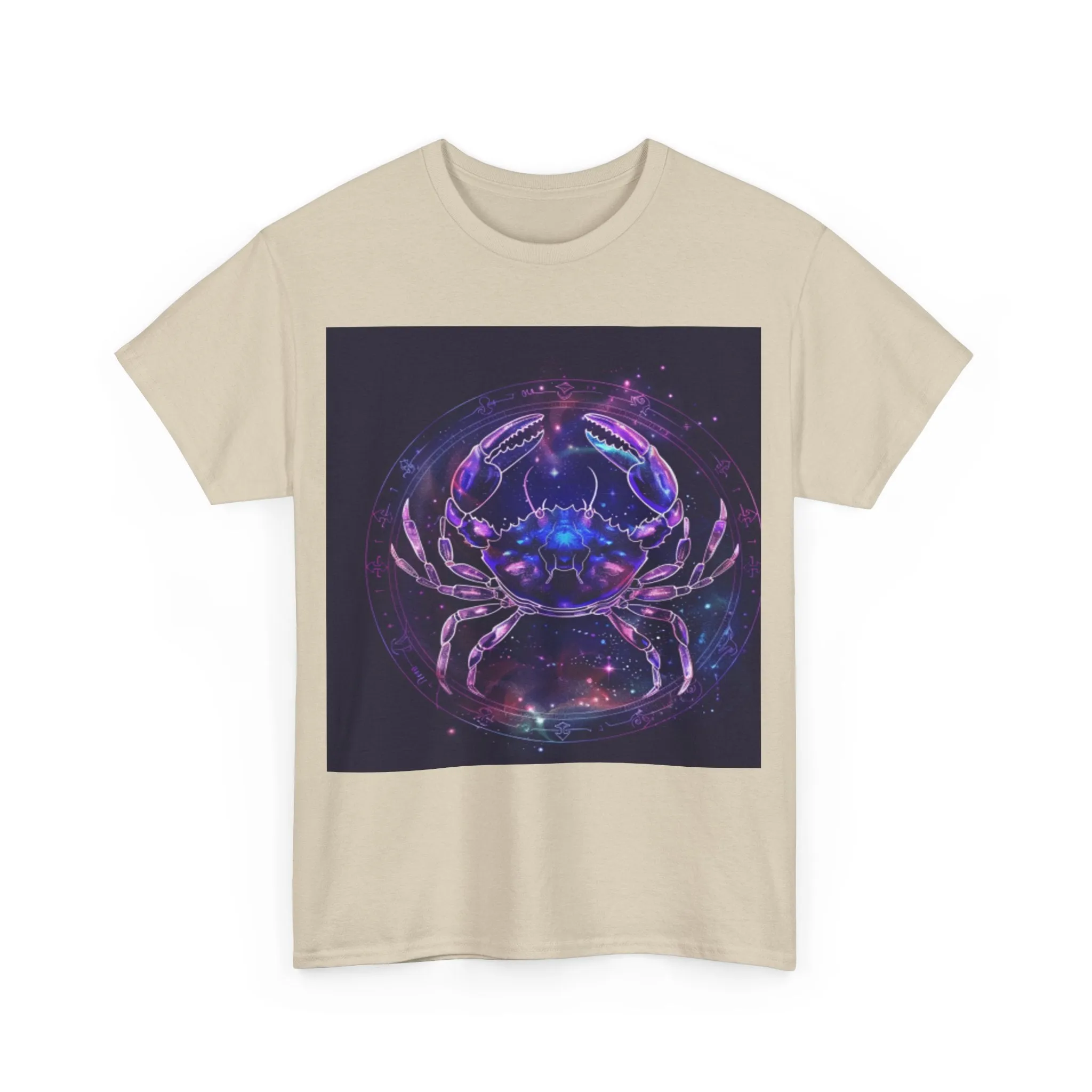 Zodiac Cancer Unisex Heavy Cotton Tee