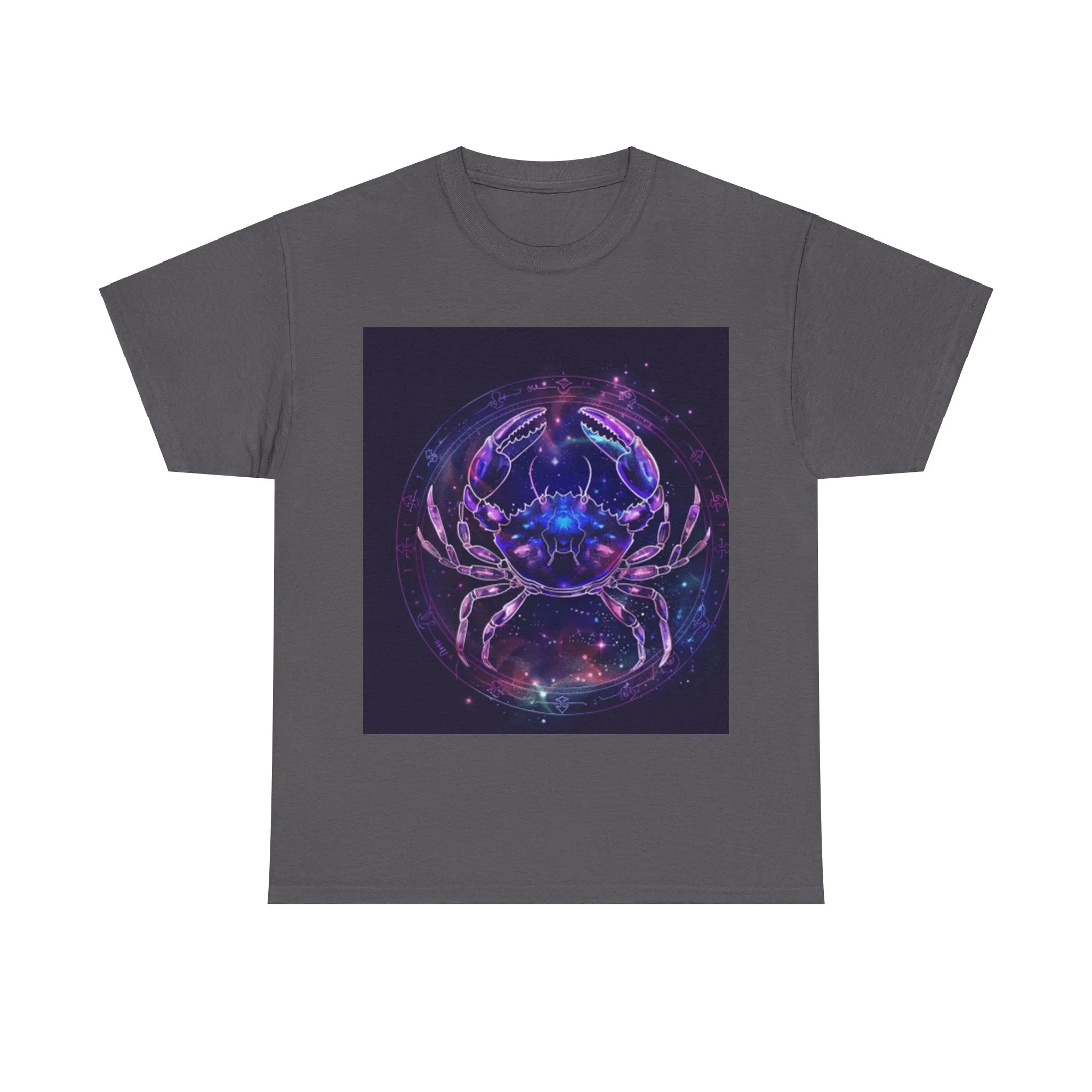 Zodiac Cancer Unisex Heavy Cotton Tee