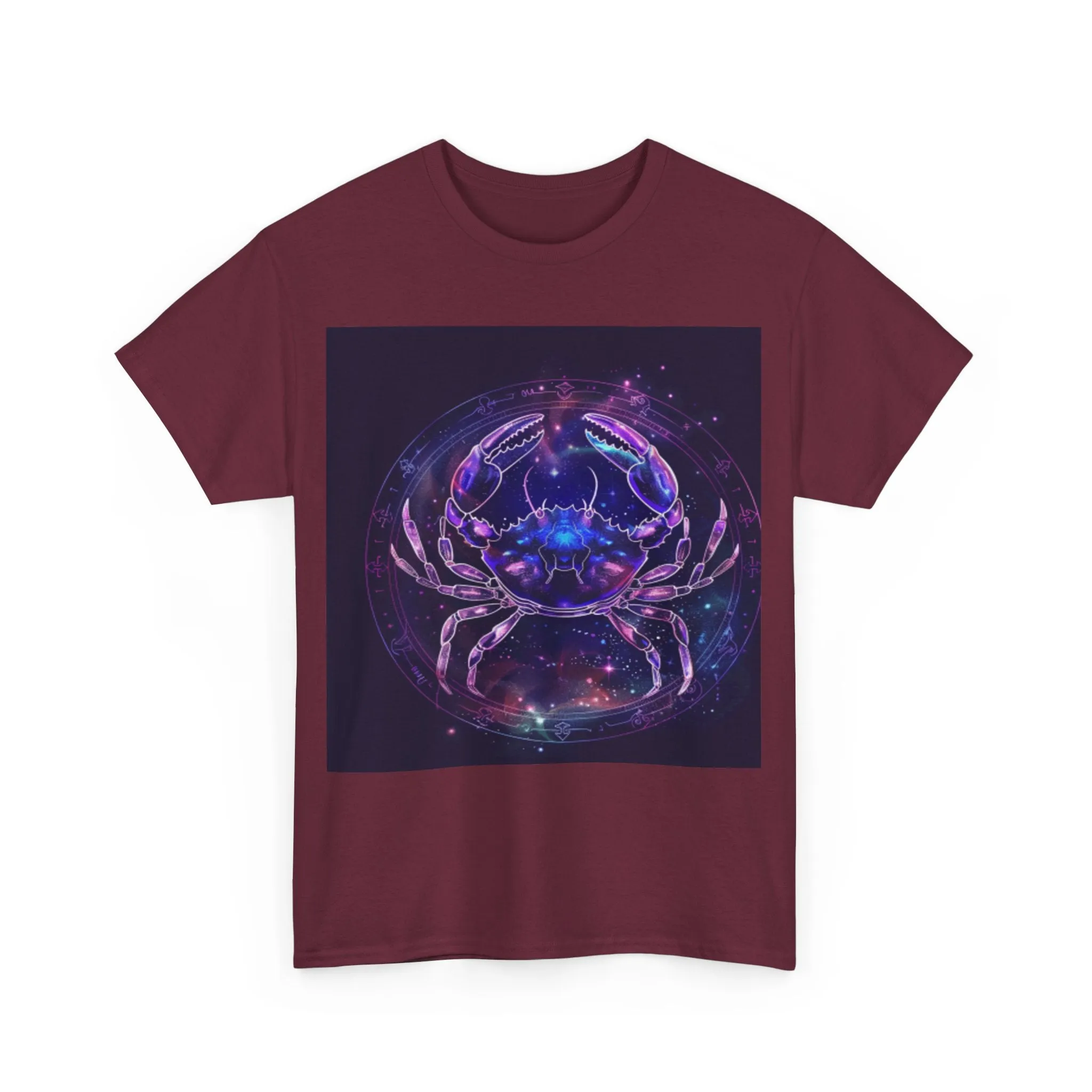 Zodiac Cancer Unisex Heavy Cotton Tee