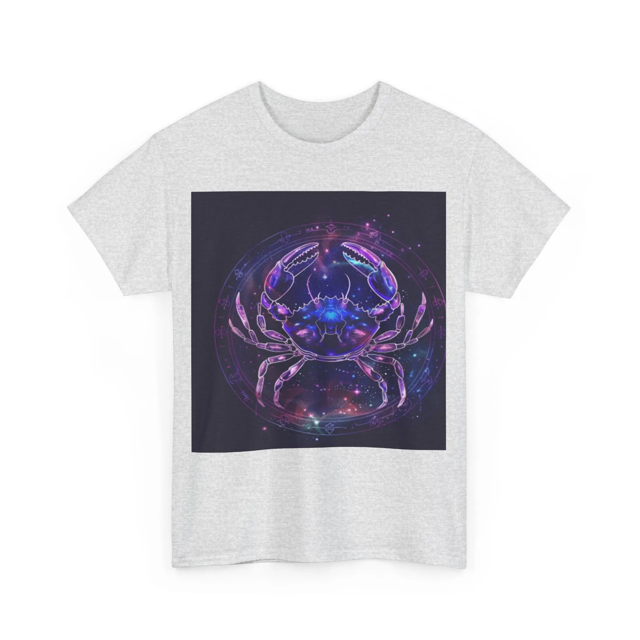 Zodiac Cancer Unisex Heavy Cotton Tee