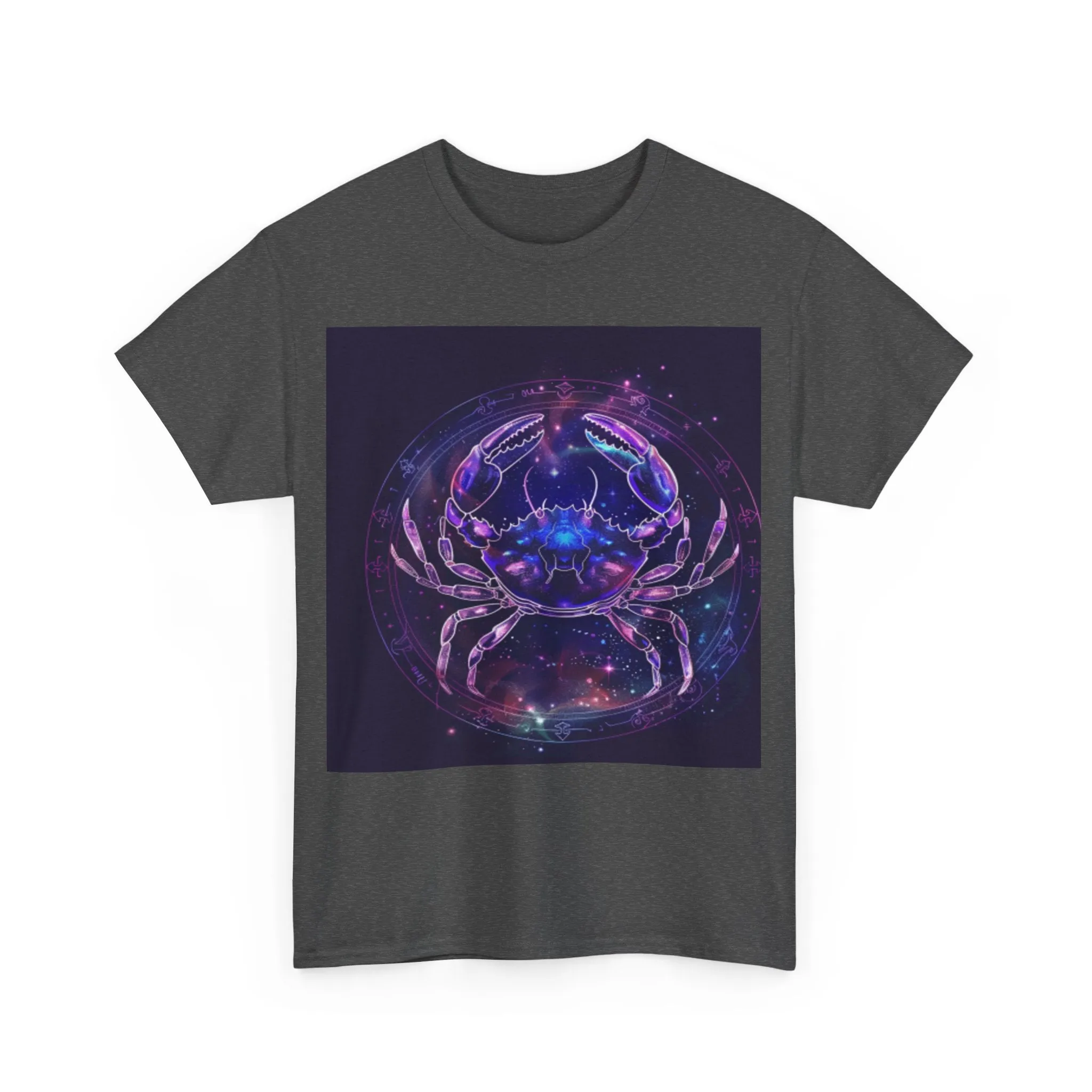 Zodiac Cancer Unisex Heavy Cotton Tee