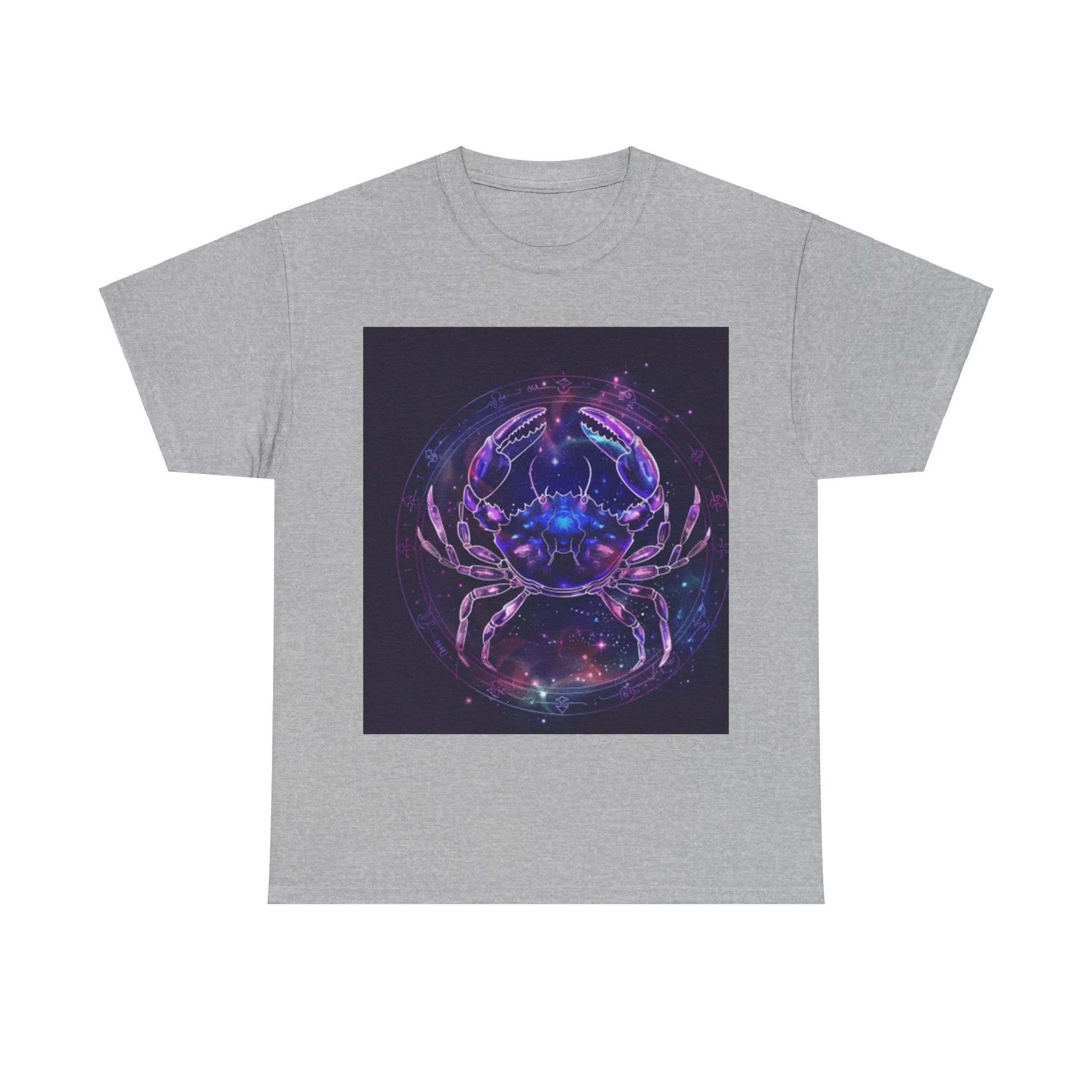 Zodiac Cancer Unisex Heavy Cotton Tee