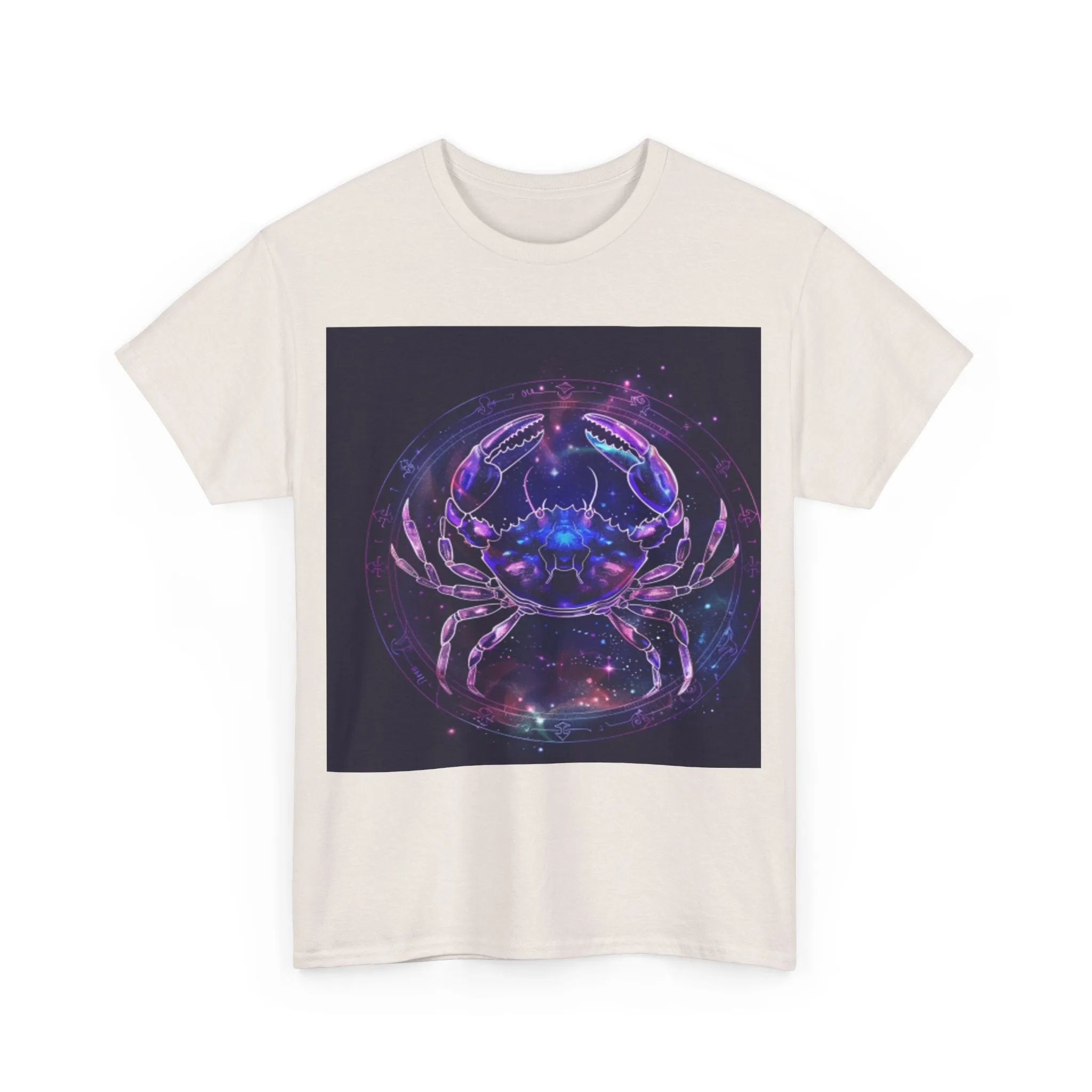 Zodiac Cancer Unisex Heavy Cotton Tee