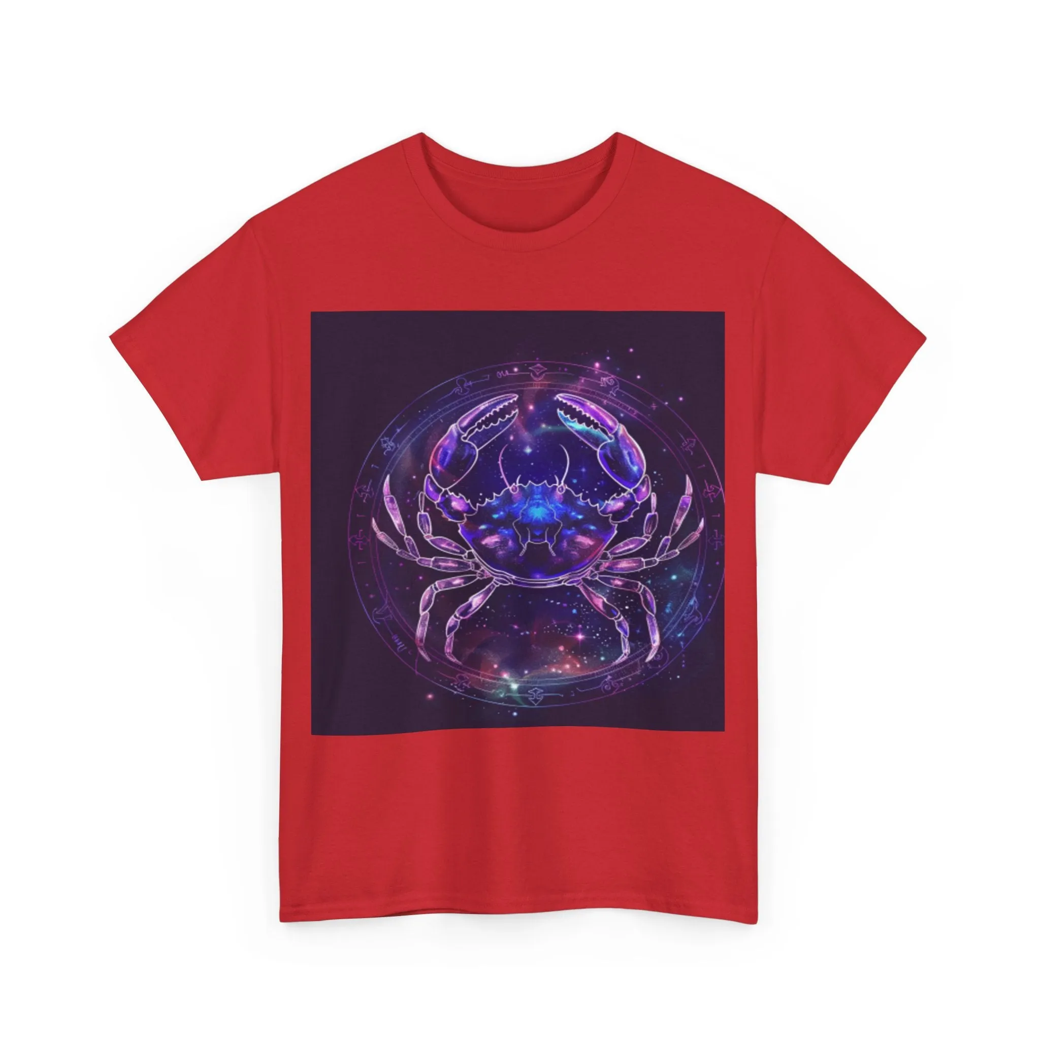 Zodiac Cancer Unisex Heavy Cotton Tee