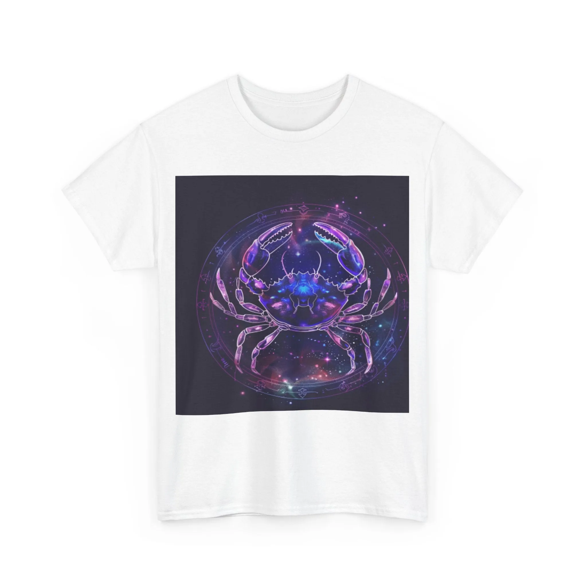 Zodiac Cancer Unisex Heavy Cotton Tee